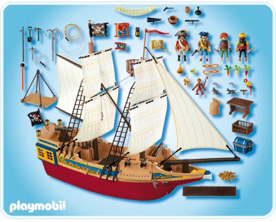 large pirate ship toy