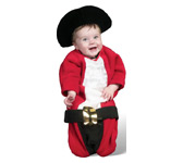 PIRATE CHILD COSTUME: BABY CAPTAIN HOOK