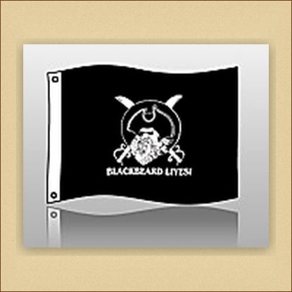 3x5 Blackbeard Lives Pirate Flag